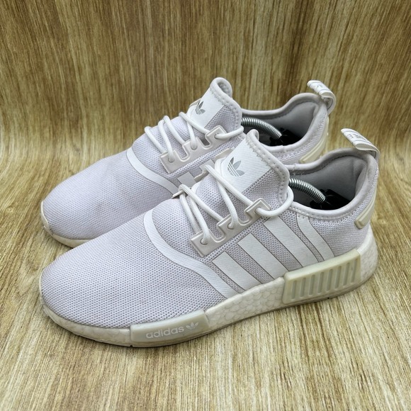 adidas NMD R1 Women's Size 7.5 White Shoes Boost Sneakers Athletic GX8313 - Picture 3 of 10